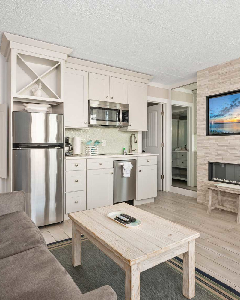 view of studio suites at beachcomber