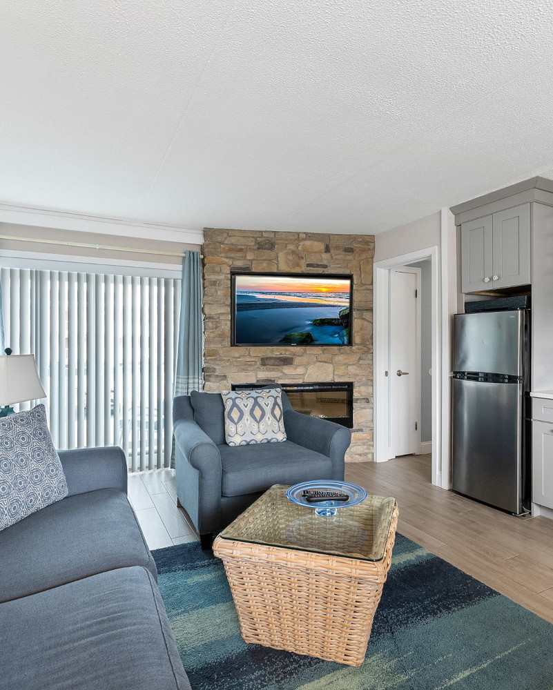 view of 2 bedroom suites at beachcomber